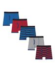 Hanes Boys Tagless Boxer Briefs, Assorted 5-Pack, L (Pack of 5)