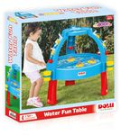 Dolu – Water Fun Table – Blue Water Play and Fountain Table with accessoires for Kids Aged 2 to 5