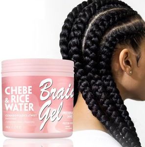 Joyeee Gel Trenzas, Gel trenzado Twist Gel de Peinado para el Cabello Gel de control de bordes, Fijación Fuerte, Sin Residuos, Efecto Anti-Frizz, para Trenzado, Rizado, Torcer, Dreadloc, 485g
