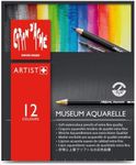 Caran D'ache Museum Aquarelle Pencil Sets Museum Intro set of 12 colours (3510.312)