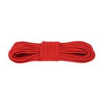 Atwood Rope MFG Shock Cord Bungee Cord - 5/32 Inch - Without Hooks - 25, 50, 100 Feet (Red, 25)