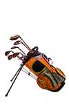 Droc - Mica Series 7 Pcs Golf Club Set + Golf Bag Ages 3 - 6 Right Handed