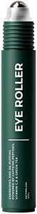 Wolf Project Under Eye Roller with Caffeine, Vitamin C and Peptides - Energizing Serum for Dark Circles and Puffiness, Fine Lines, Wrinkles - Gel-Based Brightening Cream