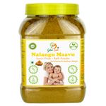 Glow Lush Herbal Nalangu Maavu Bath Powder (500 gm)| Ubtan, Sunni Pindi Bath Powder