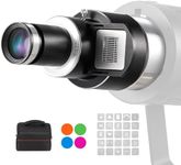 Flyrivergo Bowens Mount Optical Snoot Conical, Spotlight Snoot Photography, Projector Attachment Kit with 19° Projection Lens for Photography Studio, Video, Artist Modelling Shape Light