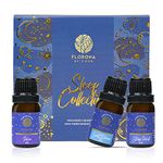 Florona Sleep Premium Quality Oil Gift Set of 3-1 fl oz (10 ml x 3) for Diffuser Aromatherapy - Relax, Sweet Dreams, Stress Relief