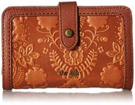 the sak Silverlake Medium Wallet, Tobacco Floral Emboss, One Size