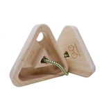 YY Vertical | Ultra Light Triangles Rock Climbing Holds | Made of Recycled Rubber Wood | Ideal for Outdoor and Home Training