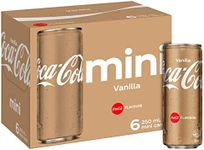 Coca-Cola Vanilla Soft Drink Mini Can Multipack 6 x 250 ml