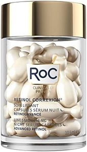 RoC - Retinol Correxion Line Smoothing Suero de Noche en Cápsulas - Tratamiento Diario Antiedad para el Cuidado de la Piel - Hidratante Reafirmante - 30 piezas