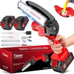 Flexi Madhav Wooden Machine Lawn Set 12v Betteries 6 Inch Cordless Electric Mini Chainsaw Machine Type For Garden, Lawn, Yard