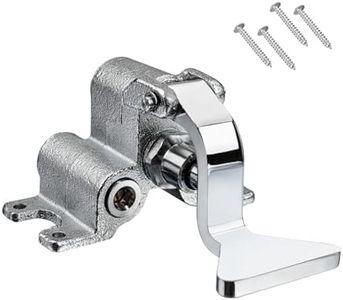 Phivan Foot Operated Faucet Valve - Hands-Free Sink Pedal Brass Single Pedal Valve Control Non-Contact Faucet Sink Foot Pedal