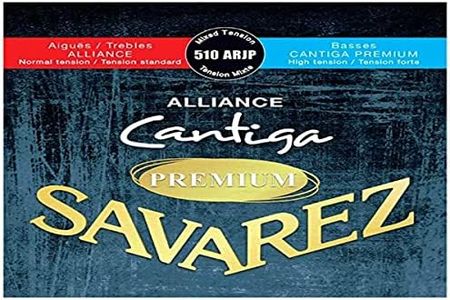 Savarez 510ARJP Mixed Classical Guitar Strings - Alliance Trebles, Cantiga Basses, Full 6 String Set