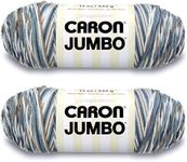 Caron Jumbo Prints Country Basket Yarn - 2 Pack of 340g/12oz - Acrylic - 4 Medium (Worsted) - 595 Yards - Knitting/Crochet