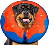 Gimars XL Inflatable Dog Cone Alternative After Surgery, Soft Dog Neck Donut Recovery Cone Collar, E Collar and Elizabethan Collar Alternative for Medium and Large Dogs, X-Large-Neck:18"-24"