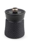 PEUGEOT - Bali 8 cm Pepper Mill - Classic Grind System - Cast Iron - Lifetime Guaranteed Mechanism - Made in France - Black Colour