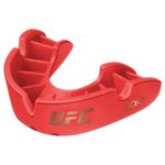 OPRO Bronze Level UFC Adult and Kids Sports Mouthguard with Case and Fitting Device, Gum Shield for UFC, MMA, Boxing, BJJ and Other Combat Sports (Red, Adult)