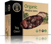 King Solomon 100% Organic Premium Medjoul (Medjool) Dates, 2.2lbs