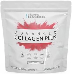 Advanced Collagen Plus Powder – 5 Types of Collagen (I, II, III, V, X) with Biotin & Chondroitin Sulfate – Supports Skin, Hair, Joints & Nails – Unflavored, Easy-Mix Formula