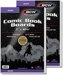 BCW Silver Age Comic Book Backing B