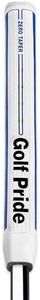 Golf Pride Zero Taper Putter Grip - Parallel Style Design for Consistent Hand Feel - Flat Paddle Horseshoe Shape - Dimpled Surface Texture - Medium 58 R Core - Blue