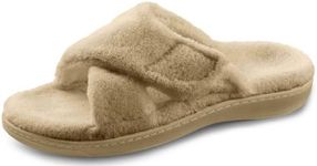 Vionic Women's Relax Slipper, Tan, 9 M