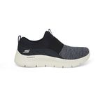 Skechers Womens Go Walk Flex - Vasan Walking Shoes Vegan Air-Cooled GOGA Mat Breathable Insole with High-Rebound Cushioning Navy Blue - 6 UK (124968)