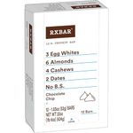 RXBAR Whole Food Protein Bar, Chocolate Chip, 1.83oz Bars, 12 Count