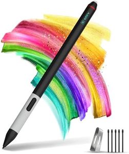 TNRV Kindle Scribe Pen Replacement for Kindle Scribe 11" 2025 and Colorsoft 11",Scribe Pen with 4096 Pressure Sensitivity,Silicone Grip with Anti-Roll Design,Tilt Support,Eraser,Magnetic Attach,5 Tips