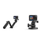 GoPro 3-Way 2.0 (Tripod/Grip/Arm) - Official GoPro Accessory & Suction Cup Mount