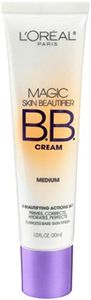 L'Oréal Paris Makeup Magic Skin Beautifier BB Cream Tinted Moisturizer, Medium, 1 fl oz, 1 Count