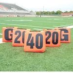 Pro Down Solid Sideline Markers wit