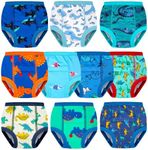 BIG ELEPHANT 10-Pack Potty Training Underwear, Toddler Training Pants