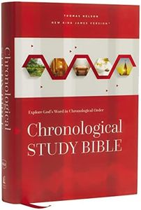 NKJV, Chronological Study Bible, Hardcover, Comfort Print: Holy Bible, New King James Version