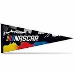 Rico Industries NASCAR Logo Primary 12" x 30" Soft Felt Pennant - EZ to Hang - Home Décor (Game Room, Man Cave, Bed Room)