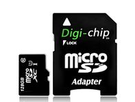 Digi Chip 128GB Micro-SD Memory Card for Samsung Galaxy A10, A12, A20, A30, A32, A40, A42, A52, A50, A60, A70, A90, A10s, A20s, A30s, A50s, A70s, M10s, M30s Smartphones