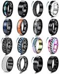 Besteel 16Pcs Stainless Steel Band 