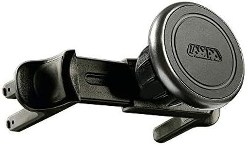 Lampa 72558 Magneto Vent Pro - Soporte magnético para teléfono para Rejillas de ventilación estándar y Redondas, Estilo Mercedes, Audi, Dacia, Citroen, Ford, Nissan, Mini