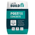 Laeto Build It PostFix Concrete, Fast Setting Concrete Ideal For Erecting All Types Of Posts, Fence Post, Washing Line Post And More, PostFix 1 x 20kg Bag.