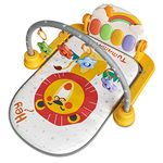TUMAMA Baby Gym Activity Play Mat with Sounds, Lights and Music, Play Piano Gym, Early Development Light Up Playmat Toy Gift for Newborn Infants 0,3,6,9months