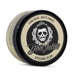 Don Juan Handcrafted Styling Clay Pomade 4oz - Medium Hold - Matte Natural Finish - Water Based - Summer Breeze Scent