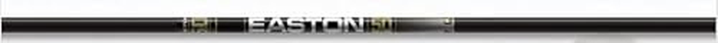 Easton 5.0 5mm Carbon Arrow Shafts with 50-Grain Steel Half-Out Inserts, 400 Spine (12-Pack)
