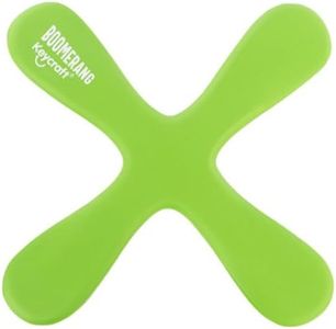 Keycraft Indoor Boomerang, Soft Foam Returning Throw Toy for Kids, Safe and Fun Indoor Play, Assorted Colours, One Sent at Random