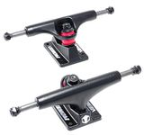 Venom Skateboards Trucks Light Weight Skate Trucks skateboard trucks Core Aluminium Skateboard Trucks Pair Black Raw Silver - Trucks Skateboard 5.0" / 5.25"/ 5.5" Adult/Kids Skateboard Black 5.0