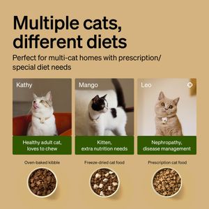 PETLIBRO RFID Automatic Cat Feeder – App Control, Collar Activated, 3L