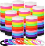 Liliful 50 Pcs Plain Silicone Rubbe