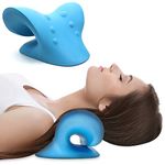 Anzorhal Neck Stretcher,Neck Cloud,Neck Cloud - Cervical Traction Device,Traction Equipment,Cervical Neck Traction Pillow,Neck Pain Relief - Blue