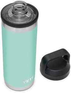 YETI Rambler 18 oz Bottle, Vacuum Insulated, Stainless Steel with Chug Cap, Seafoam