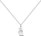 HOFOYA Penguin Necklace Stainless S