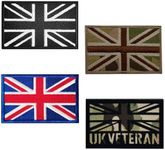 Geebymol 4Pcs British Union Jack Pa